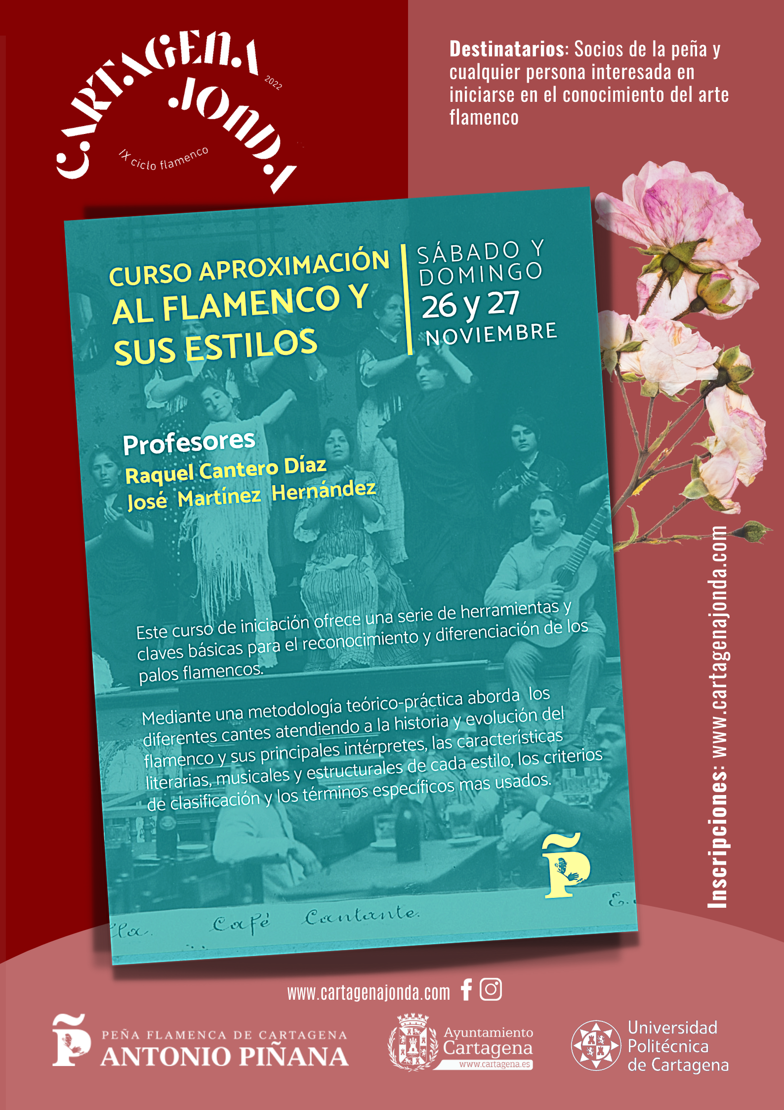 Curso aproximación al flamenco