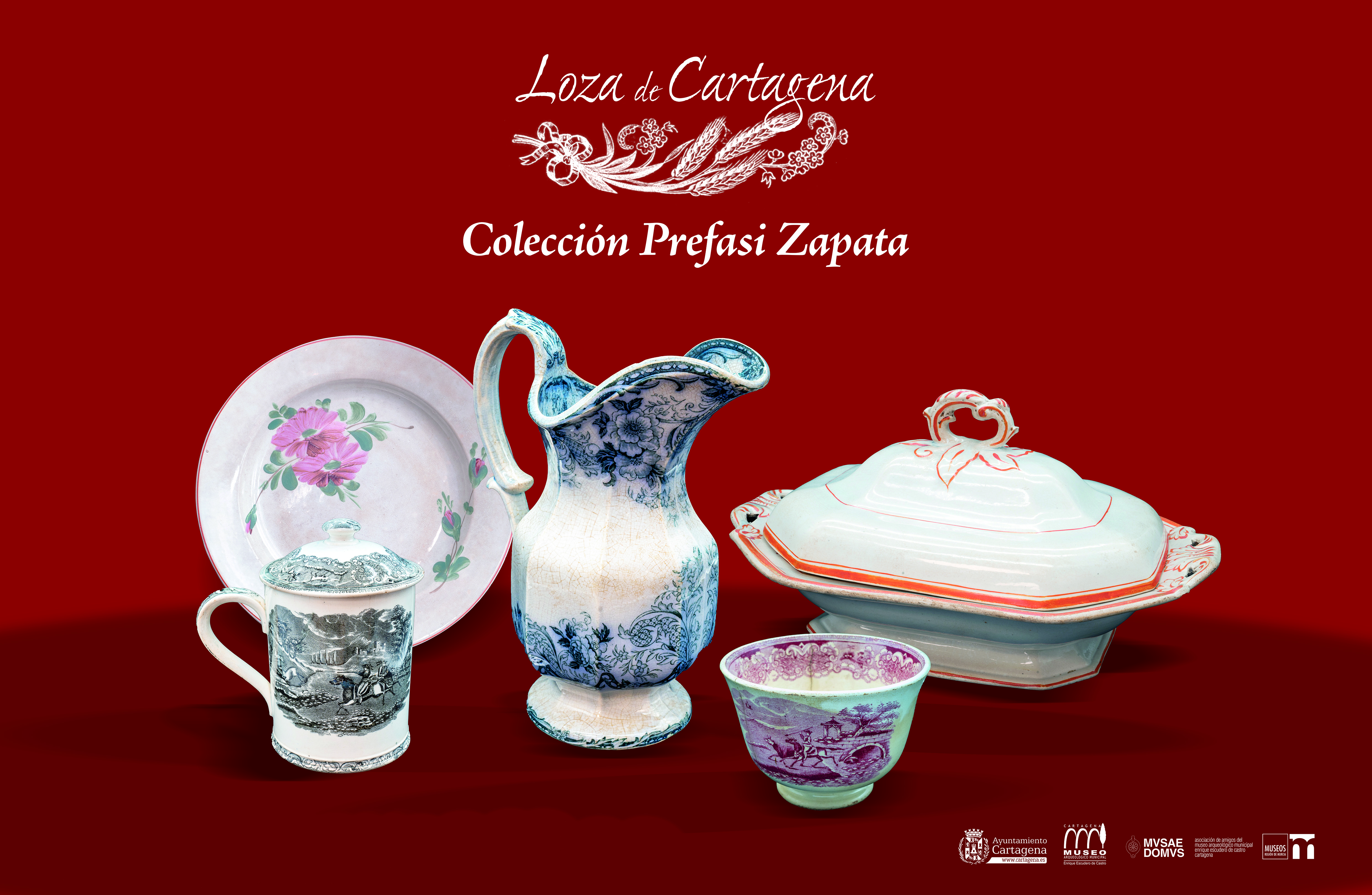 Loza de Cartagena. Coleccin Zapata-Prefasi